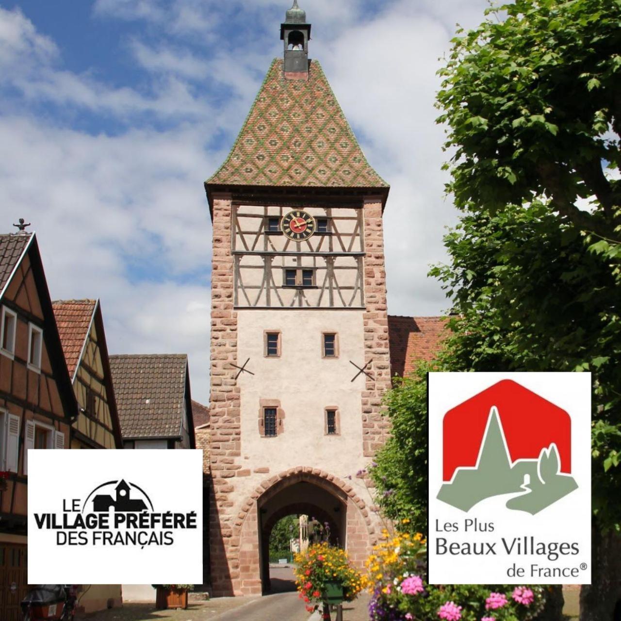 Appartements Duplex 3 Et 4 Personnes - Climatisation - Village Elu Parmi Les "Plus Beaux Villages De France" - Route Des Vins - Centre Alsace Bergheim Zewnętrze zdjęcie