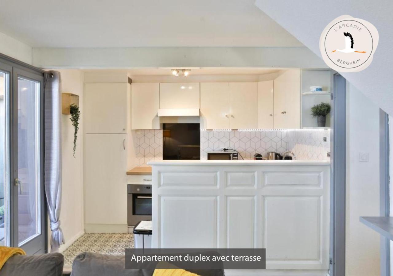 Appartements Duplex 3 Et 4 Personnes - Climatisation - Village Elu Parmi Les "Plus Beaux Villages De France" - Route Des Vins - Centre Alsace Bergheim Zewnętrze zdjęcie