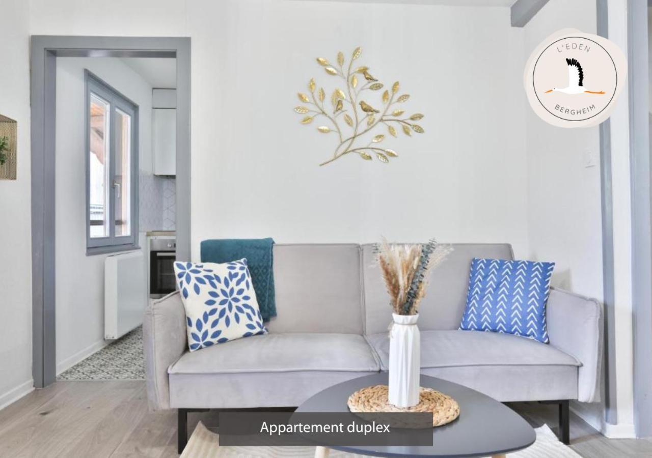 Appartements Duplex 3 Et 4 Personnes - Climatisation - Village Elu Parmi Les "Plus Beaux Villages De France" - Route Des Vins - Centre Alsace Bergheim Zewnętrze zdjęcie